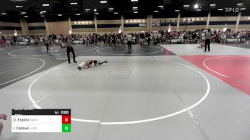 49 lbs Consolation - Dayvion Espino, Oakdale WC vs Izrael Casaus, Juggernaut WC