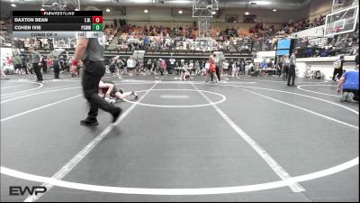 119 lbs Consi Of 4 - Daxton Bean, Elgin Wrestling vs Cohen Ivie, Ponca City Wildcat Wrestling
