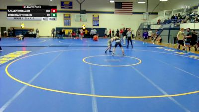 125 lbs Cons. Semi - Zebediah Tibbles, Northeast Oklahoma vs Kallen Koelzer, Ottawa University