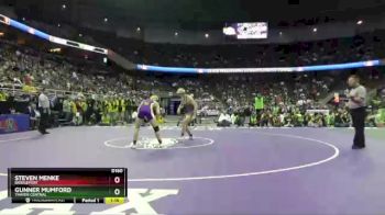 1st Place Match - Steven Menke, Bridgeport vs Gunner Mumford, Thayer Central