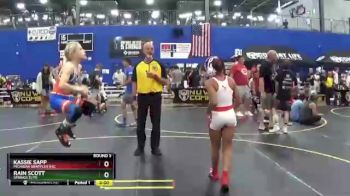 80/90 Round 3 - Rain Scott, Springs Elite vs Kassie Sapp, Michigan Grappler RTC