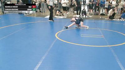 Quarterfinal - Isabelle Beam, Wolfgang vs Carlin Keating, AMERICAN MMA AND WRESTLING