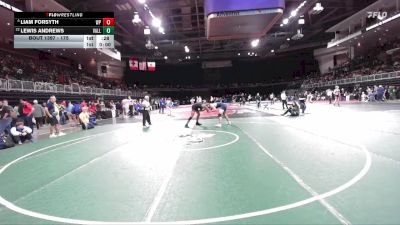 175 lbs Cons. Round 1 - Lewis Andrews, Valley vs Liam Forsyth, West Park