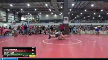 200 lbs Round 5 (6 Team) - Schey Huff, BEACH BOYZ WRESTLING CLUB vs Zack Gammage, SLAUGHTER HOUSE WRESTLING CLUB