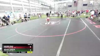 94 lbs Semis & 3rd Wb (16 Team) - Xavier Diaz, Pennsylvania Red vs Devan Garcia, Team Michigan Red