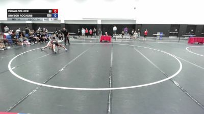 132 lbs Elijah Collick, Team Maryland vs Bryson Rockers, Team Kansas Gold