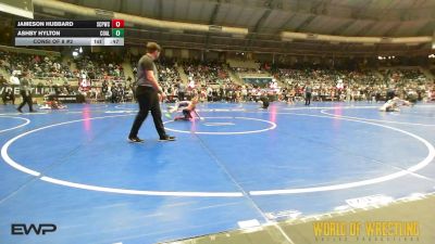 60 lbs Consi Of 8 #2 - Jameson Hubbard, South Central Punisher Wrestling Club vs Ashby Hylton, Coalfield Elite