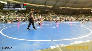60 lbs Consi Of 8 #2 - Jameson Hubbard, South Central Punisher Wrestling Club vs Ashby Hylton, Coalfield Elite