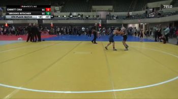105 lbs 5th Place Match - Emmitt Cina, LAW vs Brooks Ritscher, Big Game Wrestling Club