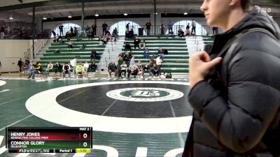 120 lbs Cons. Round 4 - Henry Jones, Benedictine College Prep vs Connor Glory, Delbarton