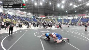 144 lbs Round Of 32 - Hayden Klimek, GI Grapplers vs Diego Garcia, New Mexico Bad Boyz