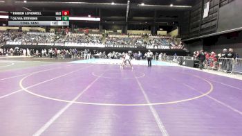 145 lbs Cons. Semi - Timber Lovewell, Hays HS vs Olivia Stevens, Tecumseh-Shawnee Heights HS