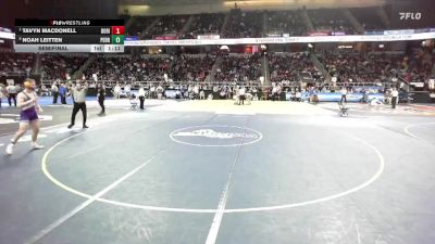 II-170 lbs Semifinal - Tavyn Macdonell, Bolivar-Richburg vs Noah Leitten, Perry