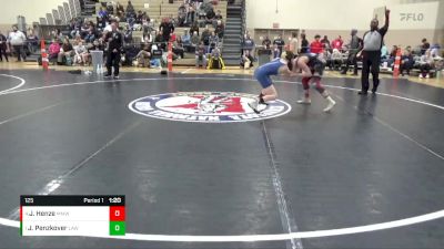 125 lbs Round 3 - Jacob Penzkover, LAW vs John Henze, Milton Monsters Wrestling Club