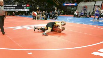 215 Class 4 lbs Champ. Round 1 - Kaden Updike, Oakville vs Ashton Schwab, Hazelwood West