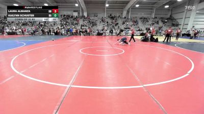 138 lbs Consi Of 32 #2 - Laura Almanza, NM vs Kailynn Schuster, MA