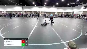 52 lbs Rr Rnd 3 - Landon Pease, Florida Scorpions vs Bill Cheney, Team CLAY Futures