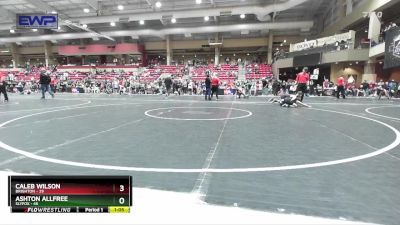 88 lbs Quarterfinal - Caleb Wilson, Brighton vs Ashton Allfree, Slyfox