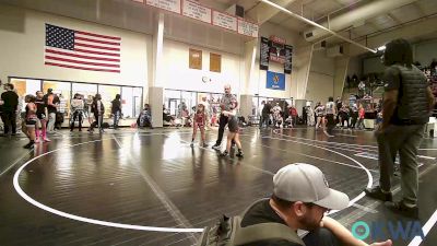 83 lbs Rr Rnd 2 - Katelee Cole, Tulsa Blue T Panthers vs Bryar Burch, Team Tulsa Wrestling Club