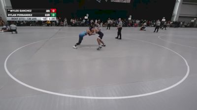 138 lbs Champ. Rd Of 128 - Dylan Fernandez, Gladiator Wrestling vs Myles Sanchez, AMDG Wrestling Academy