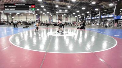 220 lbs Round Of 64 - Max Thomas, MA vs Ryan Burke, NY