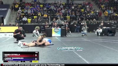 138 lbs 3rd Place Match - Nanea Estrella, Iowa vs Carina Giangeruso, Presbyterian