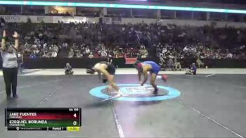 5A 195 lbs Semifinal - Ezequiel Borunda, Farmington vs Jake Fuentes, Carlsbad