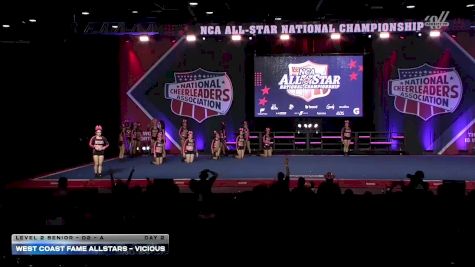 West Coast Fame Allstars - Vicious [2026 L2 Senior - D2 - A Day 2] 2026 NCA All-Star National Championship