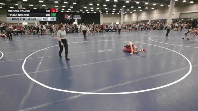 92 lbs Champ. Rd Of 32 - Elias Nielsen, Minnesota vs Michael Valdes, Florida