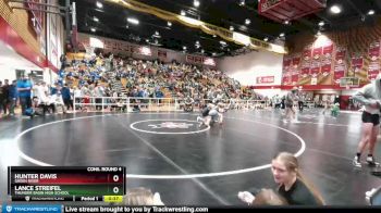 145 lbs Cons. Round 4 - Lance Streifel, Thunder Basin High School vs Hunter Davis, Green River