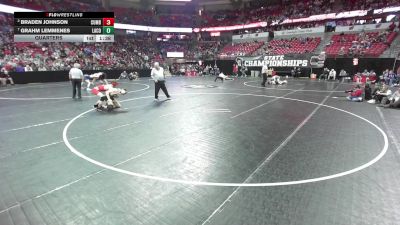 138 lbs Quarters - Grahm Lemmenes, Laconia vs Braden Johnson, Cumberland