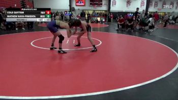 120 lbs Round 5 - Mathew Nava-Pimienta, Muscatine vs Cole Quittem, Fort Madison JV