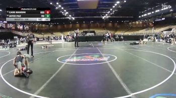 126 lbs Cons. Round 3 - JAYCE PAZ, Palm Harbor University vs Case Mangini, New Smyrna Beach Sr H S