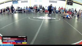 152 lbs Champ. Round 1 - Mason Day, Contenders Wrestling Academy vs Masen Cornwell, Edgewood Wrestling Club