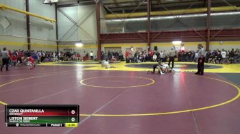 113 lbs Cons. Round 4 - Liston Seibert, Massillon Perry vs Czar Quintanilla, University