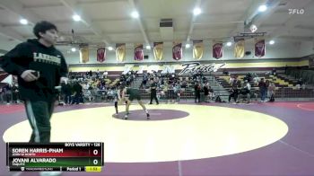 126 lbs Semifinal - Soren Harris-Pham, John W North vs Jovani Alvarado, Taquitz