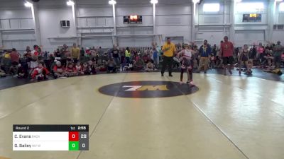 80 lbs Round 2 - Cruz Evans, Backyard Brawlers vs Gunnar Bailey, WV Wild 2