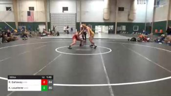 195 lbs Prelims - Riley Gallaway, Amherst High School vs Kyan Lausterer, Wahoo High School