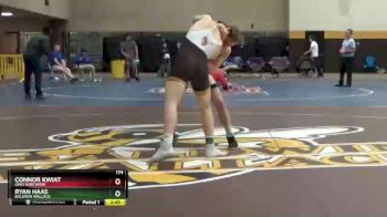 174 lbs Cons. Round 5 - Connor Kwiat, Ohio Northern vs Ryan Haas, Baldwin Wallace