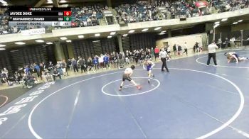120 lbs Champ. Round 1 - Mohammed Hamdi, Unattached vs Jaydee Doke, Unattached