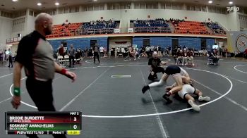 144 lbs Cons. Semi - Brodie Burdette, St. James School vs Soshiant Ahanj-Elias, Bullis School