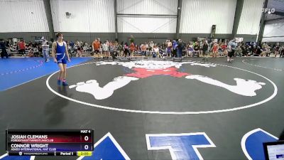 83 lbs Cons. Semi - Josiah Clemans, FordDynastyWrestlingClub vs Connor Wright, Askeo International Mat Club