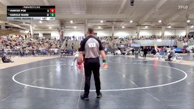 A 120 lbs Cons. Round 2 - Hunter Poe, Signal Mountain High School vs Harold Ward, Greenbrier High School