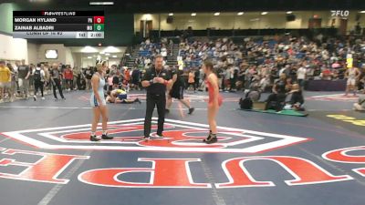 112 lbs Consi Of 16 #2 - Morgan Hyland, PA vs Zainab Albadri, MO