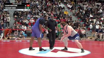 285 lbs Quarterfinal - Zackary West, Legacy vs Elijah Newcomb, Desert Pines