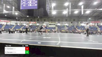 165 lbs Final - Vivienne Combee, No Team vs Bella Barajas, Monarch