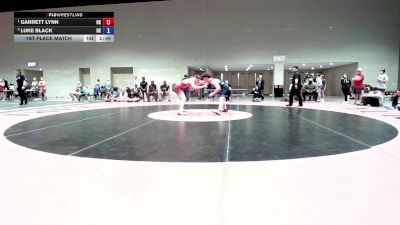155 lbs 1st Place Match - Garrett Lynn, OK vs Luke Black, OK