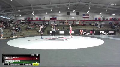 165 lbs Cons. Round 2 - Harrison Smith, Thomas More vs Lincoln Krull, Cumberlands