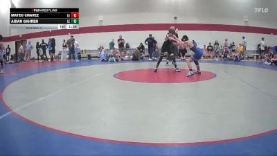 102 lbs Round 3 - Aidan Gahren, Carolina Reapers vs Mateo Chavez, The Den