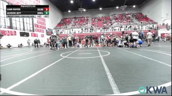 100-105 lbs Rr Rnd 3 - Liam Hayes, Carl Albert vs Jaxson Jett, Division Bell Wrestling